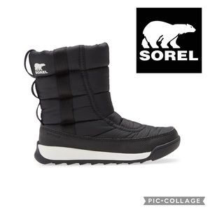 Sorel Whitney II Puffy Waterproof Boot {Black} 9